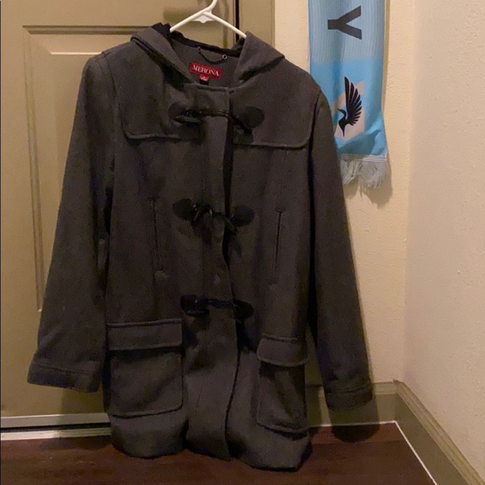 Women’s Pea Coat with hood